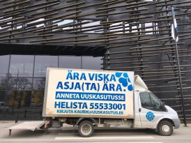 Suur kevadkoristus: Uuskasutuskeskuse kaubik teeb aprillis Tallinnas mitu kogumisringi
