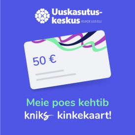 Uuskasutuskeskuse e-poes saab kasutada Kniks kinkekaarti