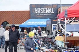 Uuskasutusrattalaat toimub 13. mail Arsenali keskuse välialal