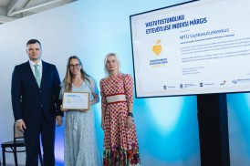 Uuskasutuskeskus kinnitas vastutustundliku ettevõtluse taset kuldmärgisega ja pälvis sotsiaalse ettevõtluse eriauhinna